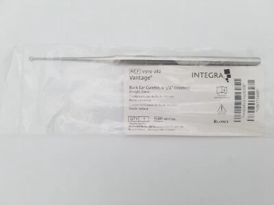 Integra Miltex Buck Ear Curette 6-3/4 Inch V919-282 Instrument