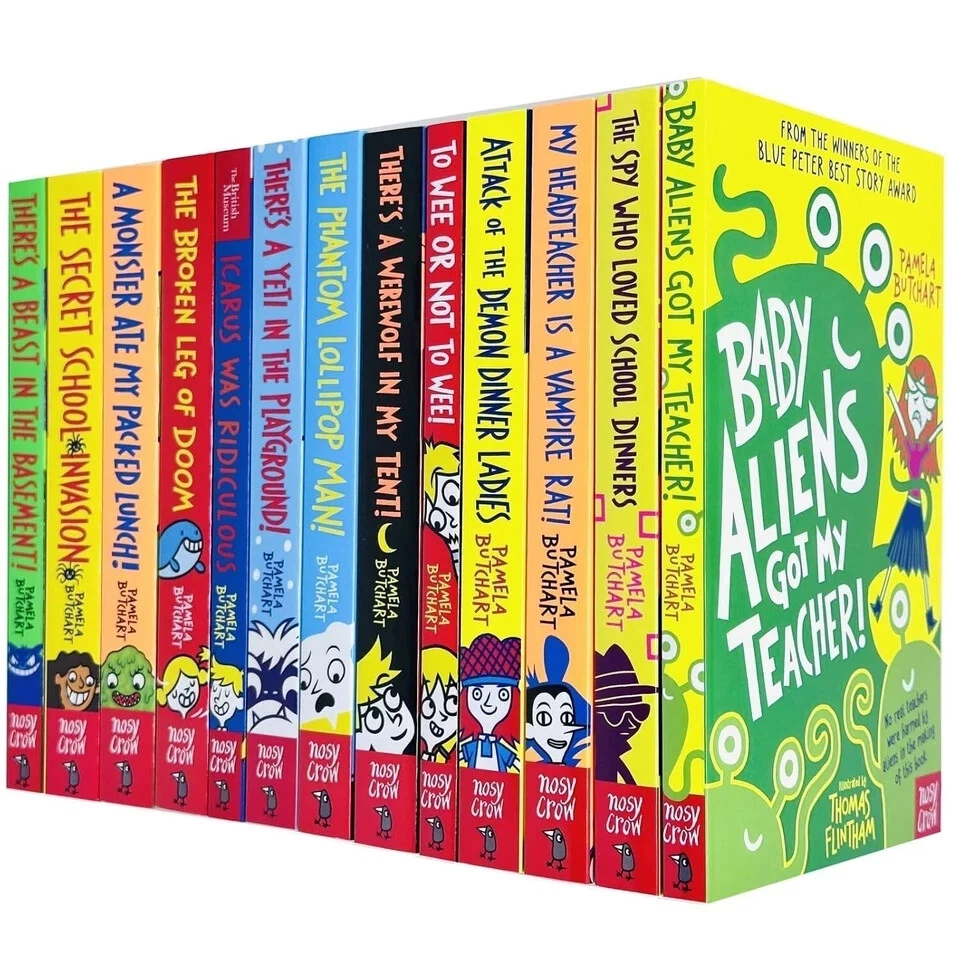 Pamela Butchart Baby Aliens Series Collection 13 Books Set Spy, My Headteacher
