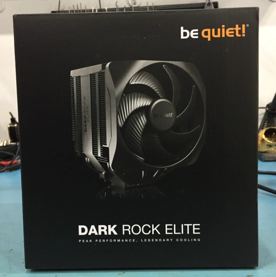 be quiet! Dark Rock Elite 2x135mm CPU Fan with Heatsink - Black