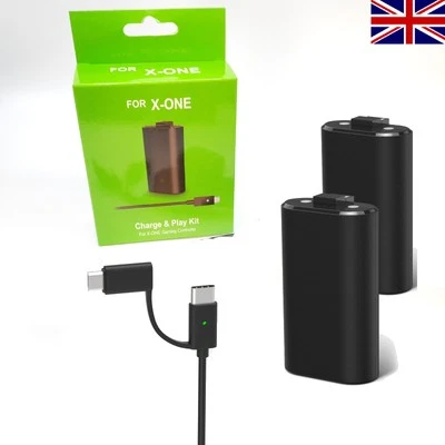 2x for Xbox Series X|S/Xbox One Rechargeable Controller Battery Pack 3600mAh - Image 1 of 4