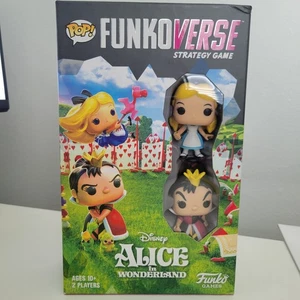 Disney FunkoVerse 2021 Alice im Wunderland 2 Stück Strategiespiel Neu in OVP Sealed - Bild 1 von 4