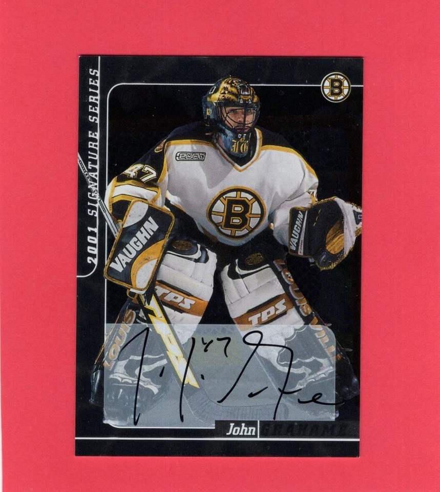 20 世纪 90 年代和 2000 年代曲棍球 NHL 亲笔签名卡(各种球员)- 选择一张卡,近乎完好 — 第 1/1 张图片