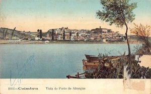 Portugal - COIMBRA - Vista do Porto do Almegue - O SELO POSTAL FOI ROUBADO - Ed. - Picture 1 of 2