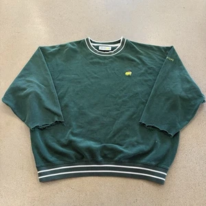 Vintage Masters Augusta National Golf Tournament Heavyweight Sweatshirt XL grün - Bild 1 von 6