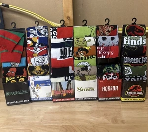 Movie Theme Men’s Casual Crew 36 Pairs - Picture 1 of 10