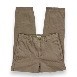 Boys Crewcuts Size 28x26.5 Brown Stretch Dress Pants Adjustable Waist - Picture 1 of 3