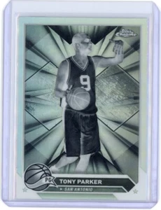 2023-24 Topps Chrome Negative Refractors #104 Tony Parker - Picture 1 of 2