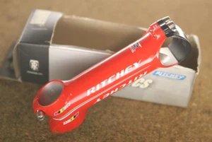 Vintage oldschool NOS NEW Ritchey WCS red rot 1.1/8" ahead stem 120 mountainbike - Picture 1 of 6