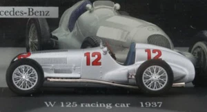 MB Mercedes Benz W 125 coche de carreras - 1937 - #12 - Atlas 1:43 - Imagen 1 de 6