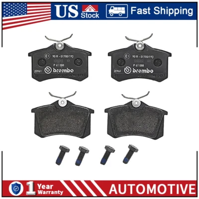 Pastillas de freno traseras PZ para Audi TT Quattro Brembo 2004 Foto 1 de 3