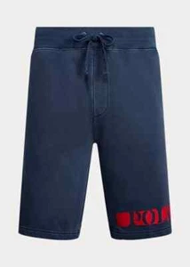 $110 Polo Ralph Lauren Men's, BIG&TALL 9.5-inch-logo Short, Navy, 4XB - Picture 1 of 4
