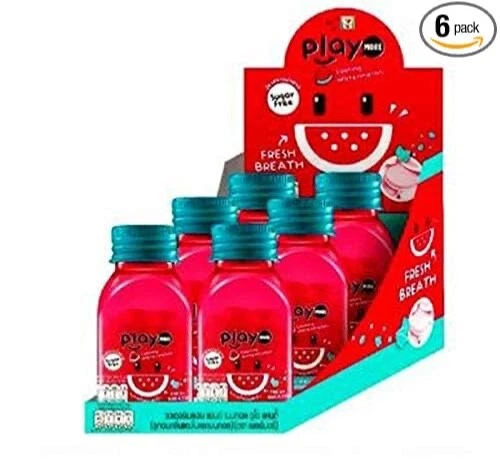 6 caramelos refrescantes de sandía y mentol aliento fresco 22 g Foto 1 de 1