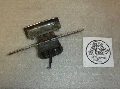 79 1980 80 Yamaha XS650 1979 LUZ TRASERA ESPECIAL MATRÍCULA SOPORTE MONTAJE Foto 1 de 4