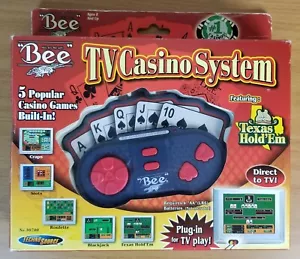 BEE TV Casino System Neu geöffnete Box Hold 'EM Slots Craps Blackjack Roulette - Bild 1 von 6