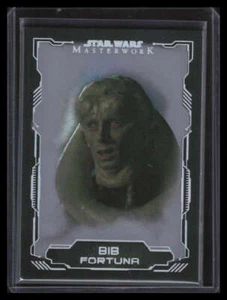 Babero 2016 Topps Star Wars Masterwork Silver 16 Fortuna 34/99 - Imagen 1 de 2