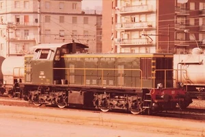 T27L) FOTOGRAFIA TRASPORTI TRENO D 141 1007 FERROVIE STATO SAVONA P DORIA - Bild 1 von 2