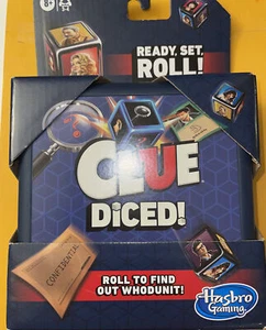 Clue Diced Hasbro Gaming. New In Box. - Picture 1 of 2
