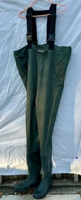 Frogg Toggs Men's Cascades Bootfoot Poly/Rubber Cleated Chest Wader - Size 10 - Image 1 of 4