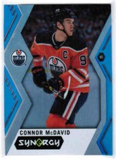 17/18 UD SYNERGY HOCKEY BASE/LEGENDS BLUE PARALLEL CARDS (1-50) U-Pick From List