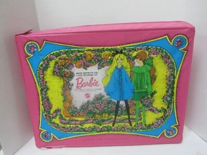 Vintage 1968 The World of Barbie Double Doll Case 1007 Mattel Pink - Picture 1 of 8