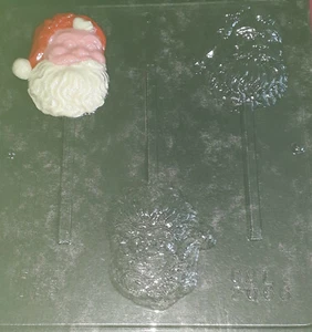 CHOCOLATE SANTO/PADRE NAVIDAD, MOLDE DE PIRULETA, JABÓN, ARCILLA, MOLDES - Imagen 1 de 1