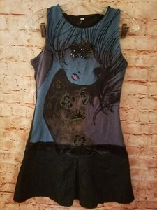 Anime Character RARE Collector T Shirt Dress Sleeveless Adult Size 3 - Picture 1 of 4