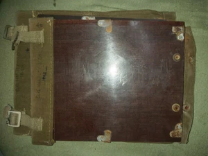 WW2 1943 DATED MAP CASE - KHAKI AUSTRALIAN MADE grade 1-2 UNISSUED CONDITION - Picture 1 of 3