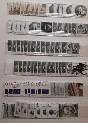 stamps 50  different from GREECE used 2002-2019 all in euro - image 1 of 4