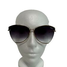 QUAY Dusk to Dawn Sunglasses Womens Oversized Gradient Fading Lens Cat Eye