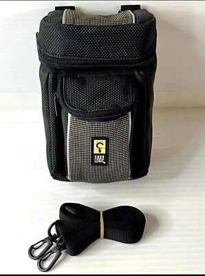 Case Logic Black & Gray Camera Case w/ Strap 6”x4.5” Nylon Universal New - Image 1 of 4