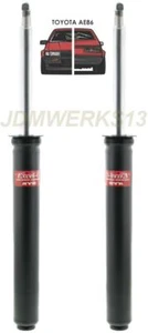 Genuine KYB 2 FRONT Performance SHOCKS for TOYOTA COROLLA AE86 1986 86 - 87 1987 - Picture 1 of 6
