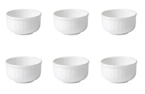 Juego de 6 cuencos de helado WEDGWOOD Nantucket Basket de 4" - Imagen 1 de 7