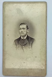 CDV Carte de Visite photo Victorian Man Lewes D. Blagrove Antique K187 - Picture 1 of 2