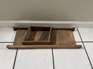 Vintage Wood Cabbage Slaw Cutter Kraut Cutter W/ Box See Pics - Picture 1 of 18