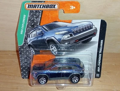 Matchbox Superfast / MB 957 - Jeep Cherokee Trailhawk - Blue - Model SUV x1 - Image 1 of 4