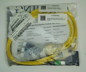 Harnais fibre câble corning HE87808GPH-KB005M EDGE8 faisceau non échelonné - - Photo 1/1