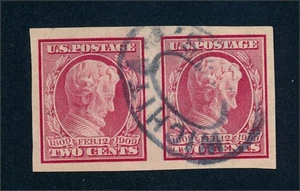 drbobstamps US Scott #368 Used Pair Stamps Cat $45 - Picture 1 of 2