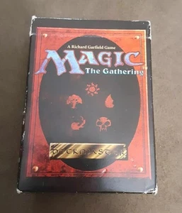 MTG 4. Edition leere Starter Deck Box KEINE Magic The Gathering Karten Forth Ed - Bild 1 von 6