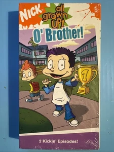 Nick All Grown Up- O'Brother w Two Kickin' Episodes- VHS NEW SEALED - Picture 1 of 4