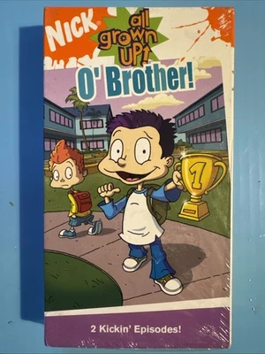 Nick All Grown Up- O'Brother w Two Kickin' Episodes- VHS NEW SEALED - Image 1 of 4