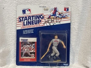 RARE Kent Hrbek AUTO'D 1988 Starting Line Up, Minnesota Twins, NEW IN PACKAGE! - Picture 1 of 4