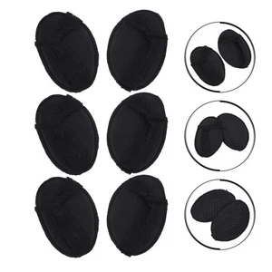 6 Pcs Non-slip Mat Forefoot Cushioning Pads Women's Toe Topper Socks Invisible - Imagen 1 de 12
