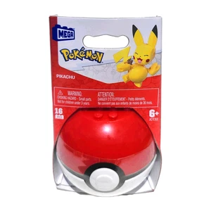 Pokémon Mega Construx Poke Ball Pikachu Bauset 16 Teile Spielzeug Pokemon - Bild 1 von 9