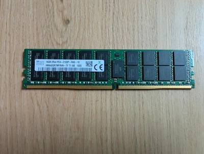 SK Hynix 16 GB HMA42GR7MFR4N-TF RDIMM 2rx4 ECC Reg DDR4-2133 ECC Reg Server RAM - Bild 1 von 2