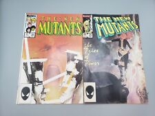 Vintage The New Mutants Vol 1 #25 #26 1984 Set of 2 Marvel Softcover Comic Books