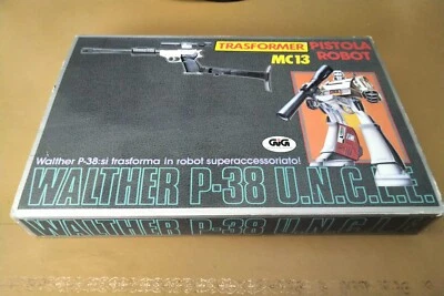WALTHER P-38 U.N.C.L.E. MC-13 G1 Trasformers Megatron - Immagine 1 di 4