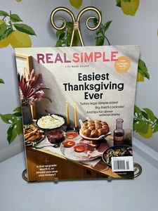 Real Simple Magazine Nov 11 2022 Stress Free Holiday Manners Expert Thanksgiving - Picture 1 of 2