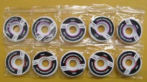 10-Pack Solder Wick 1.5m Desolder Wire Copper Braid: 2mm + 2.5mm wide, with flux - Picture 1 of 3