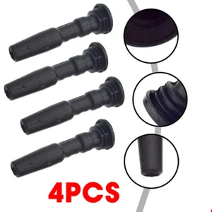 4pcs Ignition Coil Rubber Spark Plugs 04E905199A For Audi A3 A4 Q3 Golf CC - Picture 1 of 10