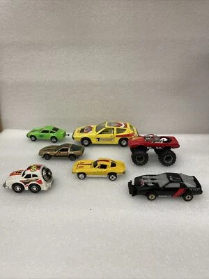 Diecast car lot of 7 Corgi Matchbox Kidco nomura zylmex Corvette porsche lotus  - Image 1 of 4